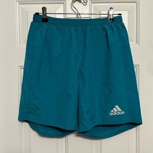 Adidas Running Shorts Teal Size Medium